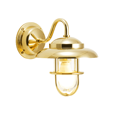 ゴーリキアイランド ポーチライト ピート 真鍮クリアー-株式会社竹藤商店