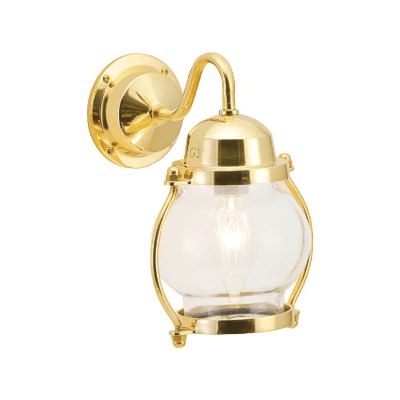 ゴーリキアイランド ポーチライト キャニム 真鍮クリアー-株式会社竹藤商店