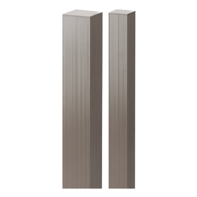 グローベン アルミ角柱 ダークシルバー-株式会社竹藤商店