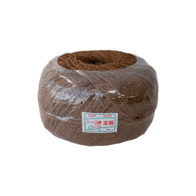 シュロ縄 茶 2本だし-株式会社竹藤商店