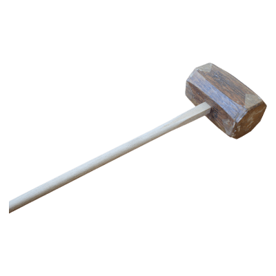 木製カケヤ 八角 樫-株式会社竹藤商店