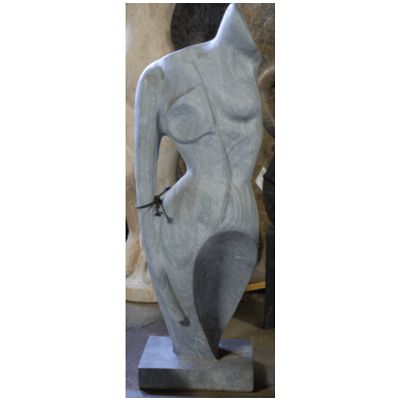 中国産 大理石 オブジェ 体 グレー-株式会社竹藤商店