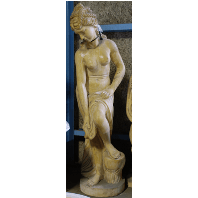 中国産 大理石 オブジェ レディー イエロー-株式会社竹藤商店