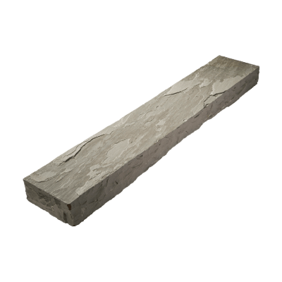 インド産 ヴィスタストーン サンドボーダー グレー-株式会社竹藤商店