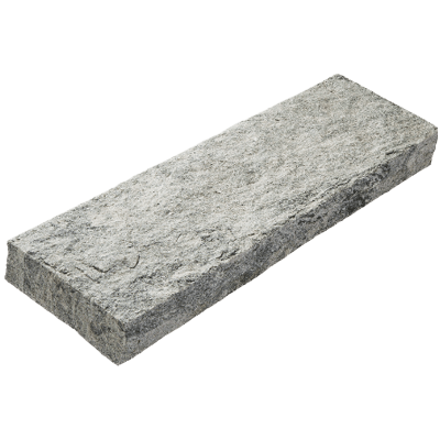 インド産 ヴィスタストーン白御影 階段石 全面割肌仕上-株式会社竹藤商店