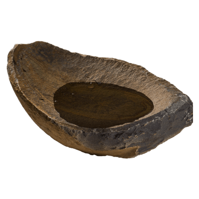 インドネシア産 ジャワストーン 泥 水鉢-株式会社竹藤商店