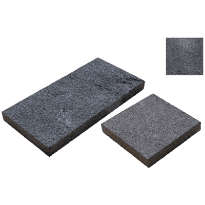 インドネシア産 透水石 一面ブッシュハンマー仕上げ-株式会社竹藤商店