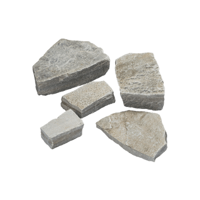 アイルランド産 ドネガルストーン ガーデンウォーリング グレー-株式会社竹藤商店