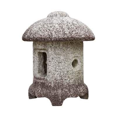 愛知県産 蛭川御影 岡崎製灯篭丸置灯-株式会社竹藤商店