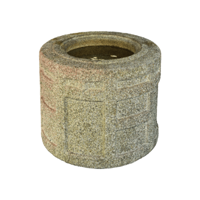 愛知県産 岡崎高級水鉢 袈裟型水鉢-株式会社竹藤商店