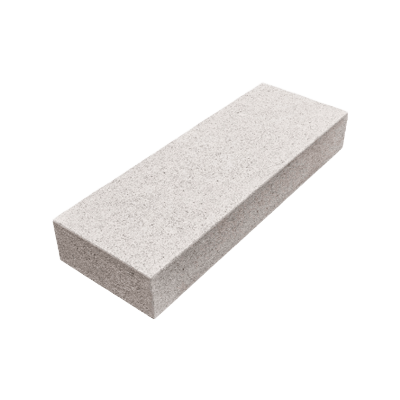 中国産 御影階段石 白 五面ビシャン仕上げ-株式会社竹藤商店