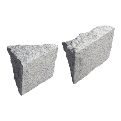 中国産 御影間知石 白 (G603)-株式会社竹藤商店