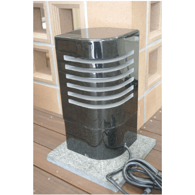 三国産業 センサー付ガーデンライト 黒-株式会社竹藤商店