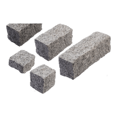 中国産 御影ピンコロ 白 割肌仕上げ-株式会社竹藤商店