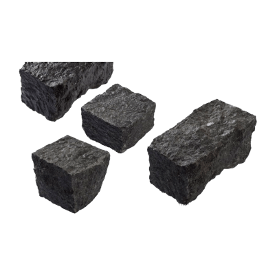 中国産 御影ピンコロ 蒲田黒 割肌仕上げ-株式会社竹藤商店