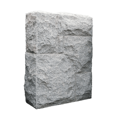 中国産 御影組門柱 白-株式会社竹藤商店