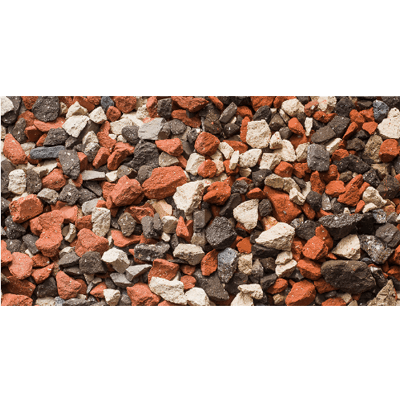 愛知県産 クラッシュレンガ ミックス-株式会社竹藤商店