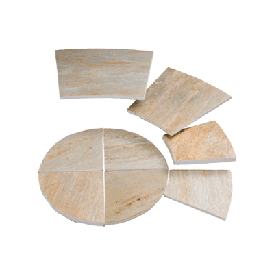 中国産 クォーツサイトサークル ミックスゴールド-株式会社竹藤商店