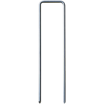 ユニオンビズ タフネイル 高強度U字ピン (シルバー)-株式会社竹藤商店