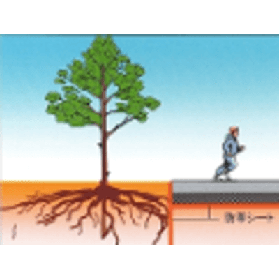 谷口産業 植樹防草シート ハードタイプ SH200 ブラック-株式会社竹藤商店