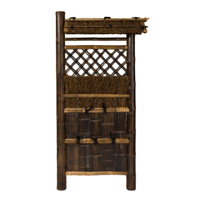 中国産 虎巻屋根付垣-株式会社竹藤商店