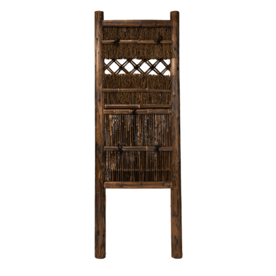 中国産 焼柱平袖垣-株式会社竹藤商店