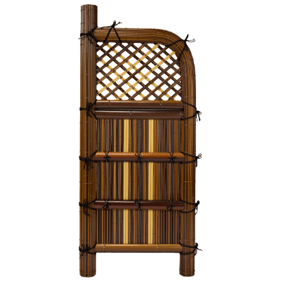 TTK プラ玉袖垣 (DXタイプ) 茶-株式会社竹藤商店