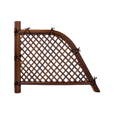 TTK プラ光悦寺垣 (DXタイプ) 茶-株式会社竹藤商店