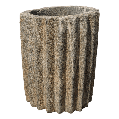 中国産 古水鉢 丸4-株式会社竹藤商店