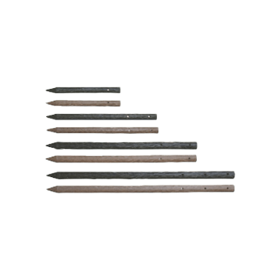 大研化成 擬木杭 ダークブラウン-株式会社竹藤商店