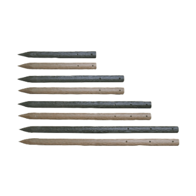 大研化成 100φ擬木杭 ダークブラウン-株式会社竹藤商店