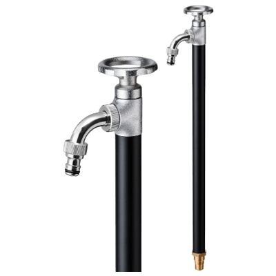 MIZSEI スプリンクルスリム3Dバルブハンドル ブラック-株式会社竹藤商店