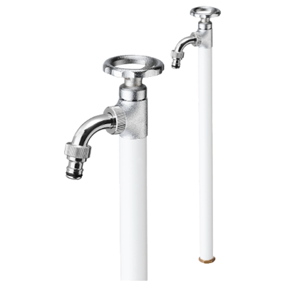 MIZSEI スプリンクルスリム3Dバルブハンドル ホワイト-株式会社竹藤商店