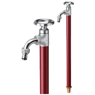 MIZSEI スプリンクルスリム3Dバルブハンドル ワインレッド-株式会社竹藤商店