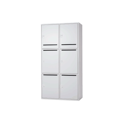オフィス空間でも自然に調和するパーソナルロッカー 6人用 IPL-6HT-株式会社井上金庫製作所