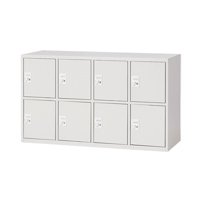 エンドロッカ－ 扉付8人用-株式会社井上金庫製作所