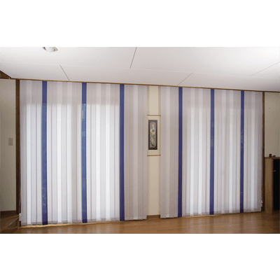 布製バーチカルブラインド トレビラCS-東京ブラインド工業株式会社