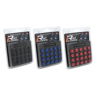 レーシングコンポジットR40 アイコニックス クローズドエンドキャップ (アルミ製) 20個入-協永産業株式会社