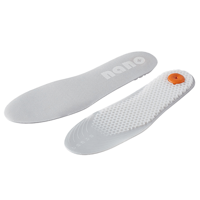 用途に合わせた機能で快適にするフットギア NANO GEL insole No.7980-株式会社喜多