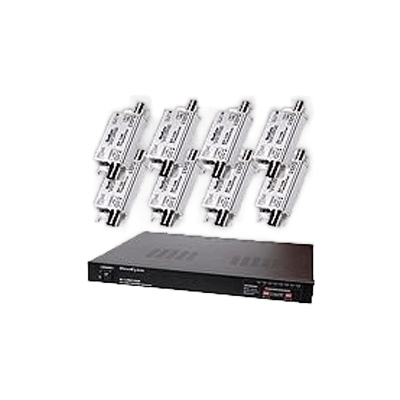 重畳電源装置 防犯カメラ・監視カメラ HD-SDI 8CH 長距離電源重畳装置 HD-SDI 伝送装置 SC-LHCP1008-株式会社アルタクラッセ