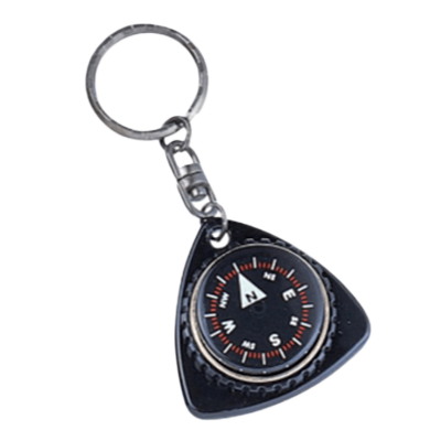 便利なキーホルダー型コンパス オイル式コンパス C6N-33E-株式会社ビクセン