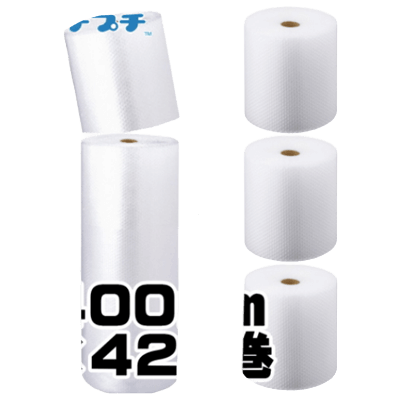 プチプチ 400mm幅×42m 3巻組-秋田成幸産業株式会社