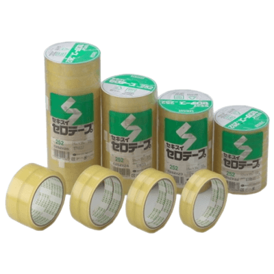 セキスイ セロハンテープ No.252 15mm×35m 透明 200巻入-秋田成幸産業株式会社