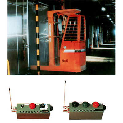 自動制御機器 (弊社開発) 冷蔵庫用電動扉遠隔操作システム (ひらけ～GOMA)-八洋エンジニアリング株式会社
