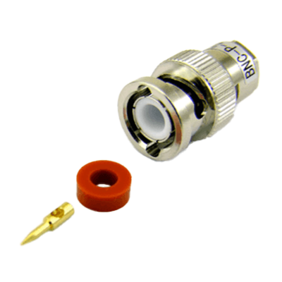 電子部品・半導体・ケース 機構 端子/コネクタ/ソケット 同軸コネクタ BNCコネクタープラグ ニッケルメッキ-共立電子産業株式会社