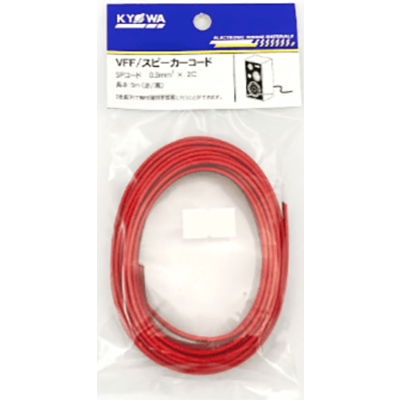 電子部品・半導体・ケース ケーブル/配線材 ケーブル (材料単体) スピーカケーブル スピーカーコード-共立電子産業株式会社