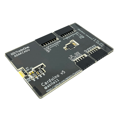 開発・計測・ツール Arduino関連 Arduino関連-メインボード Carduino クレジットカードサイズのフィジカルコンピュータ-共立電子産業株式会社