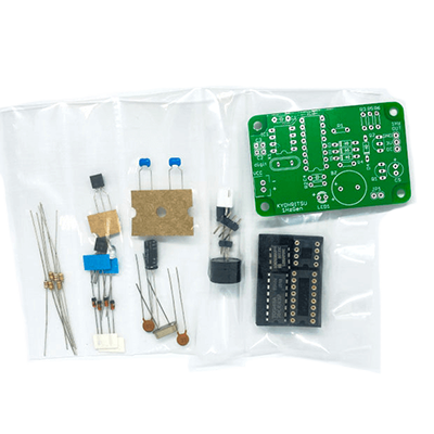実用・教材・工作キット 電子工作 計測/測定器キット ロジック回路の学習実験に便利 1Hz発生器組み立てキット-共立電子産業株式会社