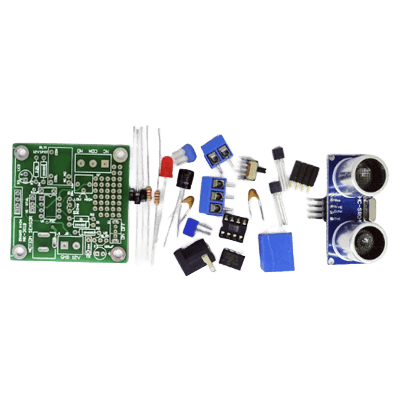 電子部品・半導体・ケース センサ/センサボード 超音波センサ リレー付超音波型動き検出センサーキット-共立電子産業株式会社