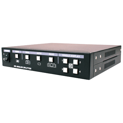 AHD 4画面分割装置 AHD-04N-ユニモテクノロジー株式会社